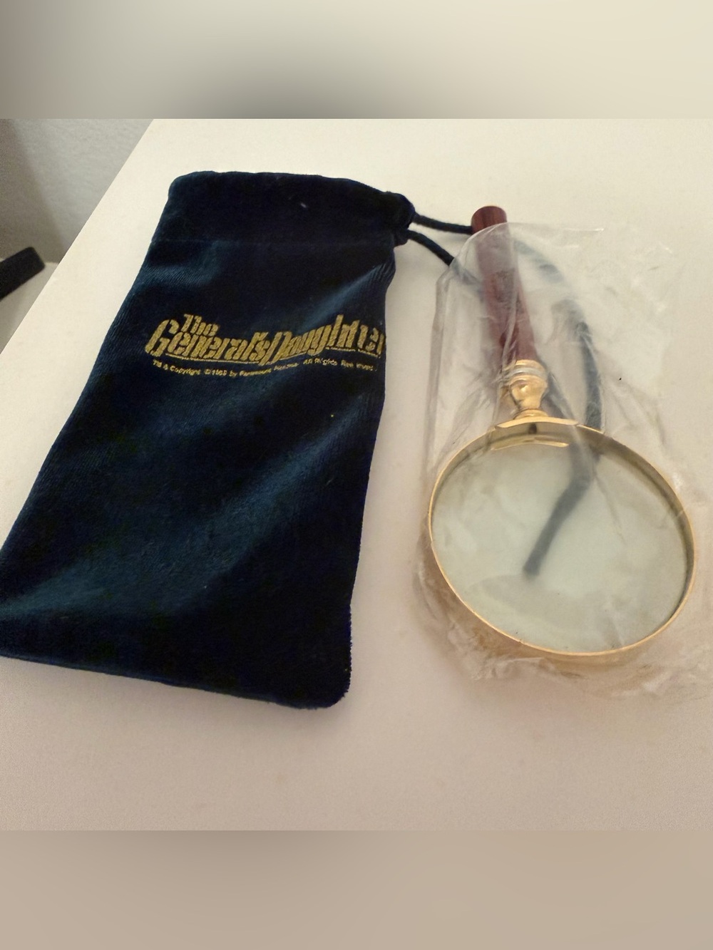 Vintage 90s Magnifying Glass The General’s Daughter Movie Collectible